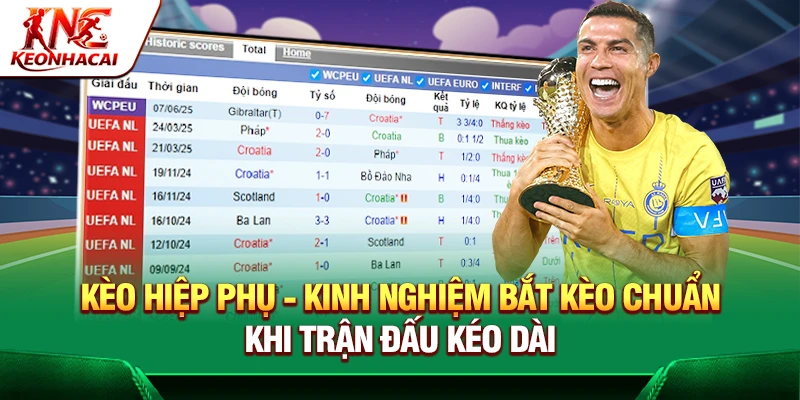 Kèo Hiệp Phụ - Kinh Nghiệm Bắt Kèo Chuẩn Khi Trận Đấu Kéo Dài